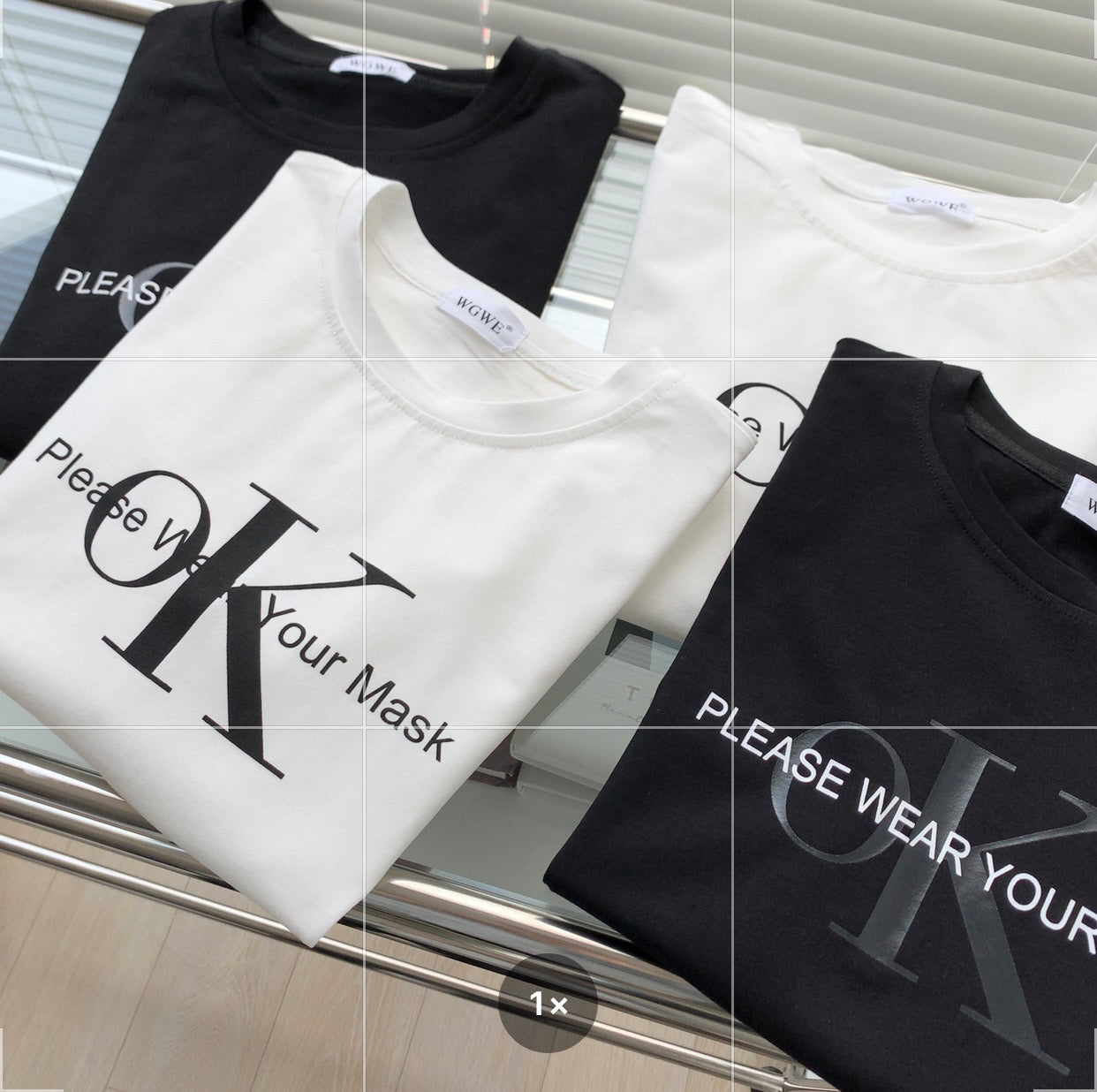 Slogan Simple Soft Cotton Tee