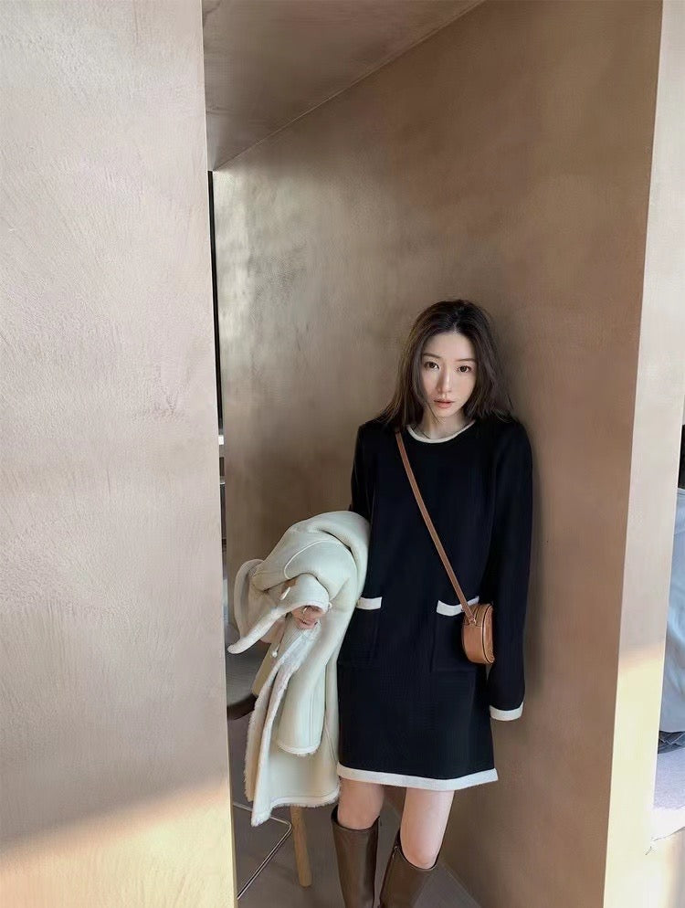 Chanel Style Knit One Piece