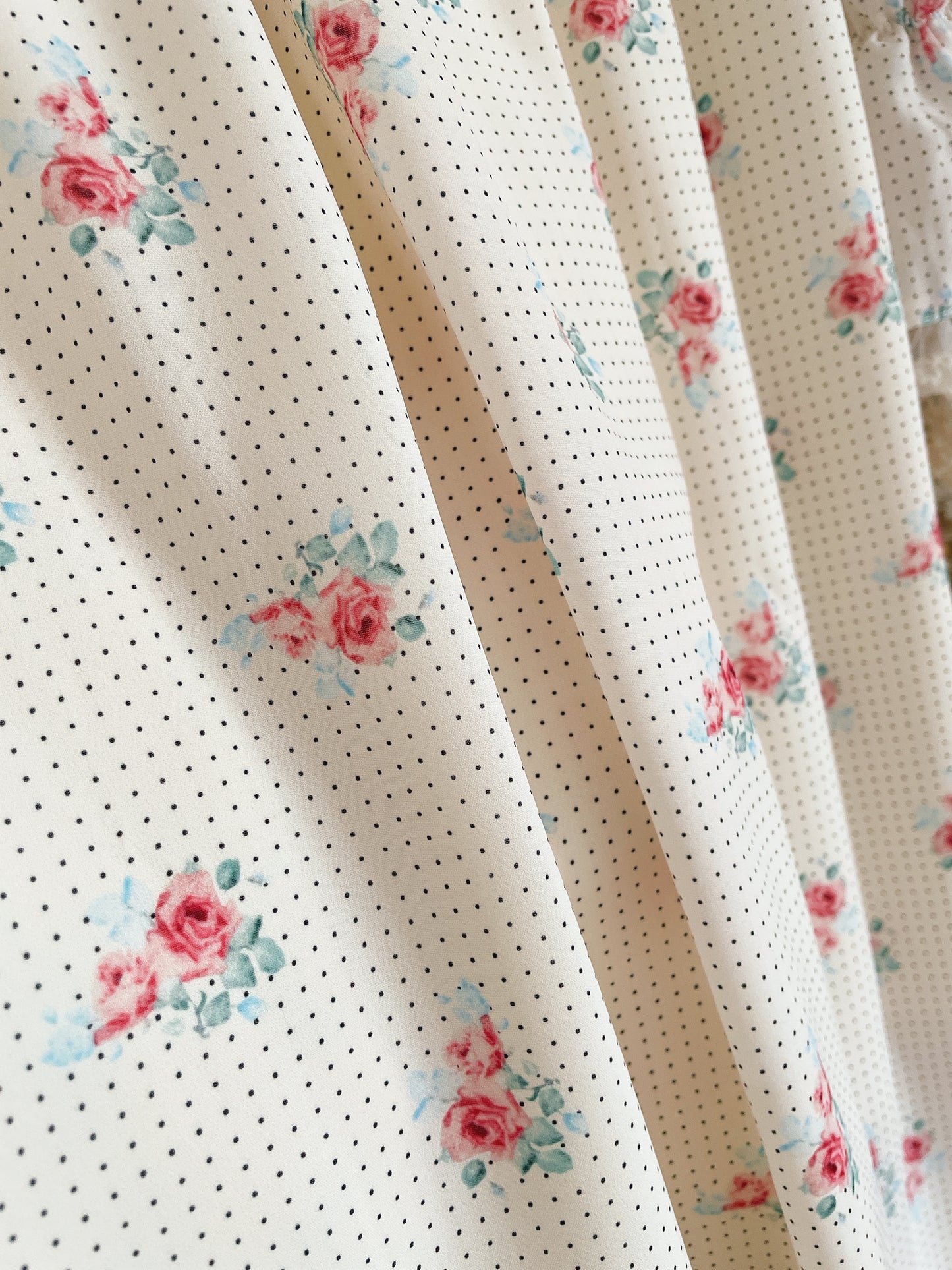 Floral Flounce Collar Dress