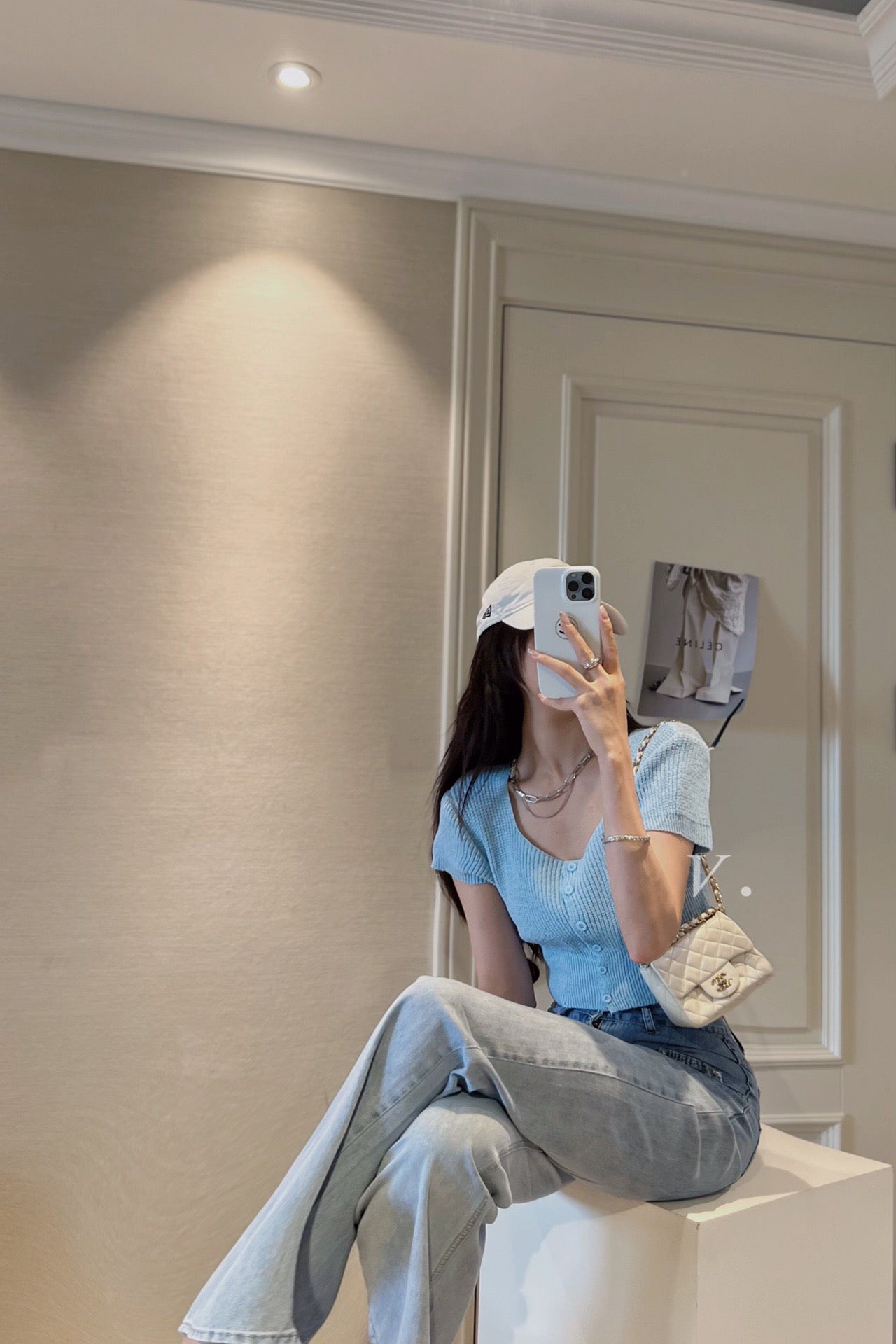 Soft Knit Cropped Top