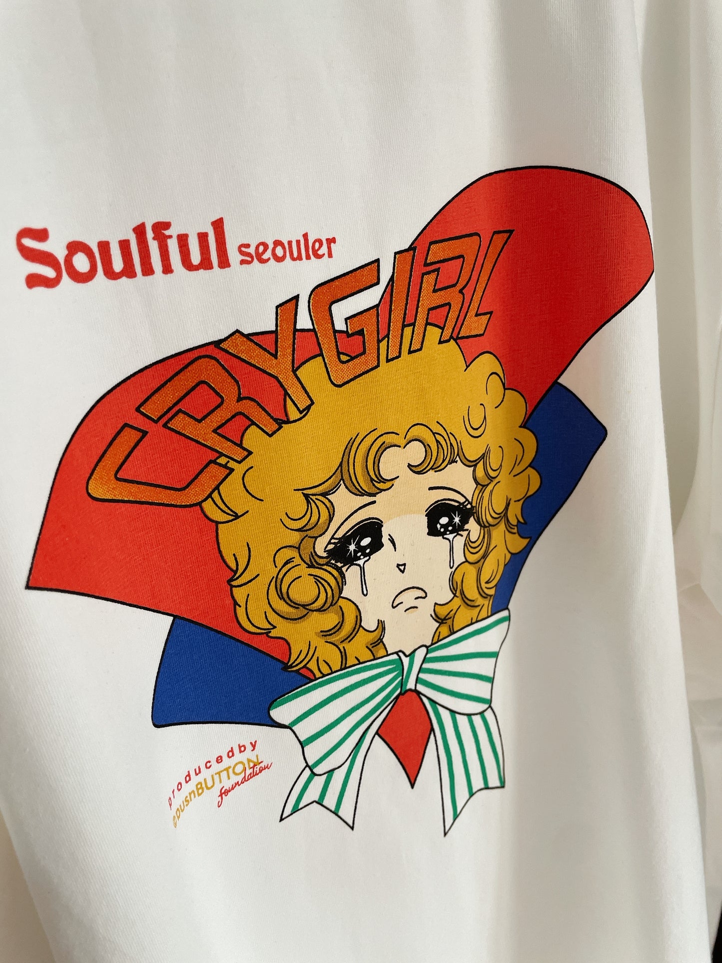 Comic Girl Colourful Tee