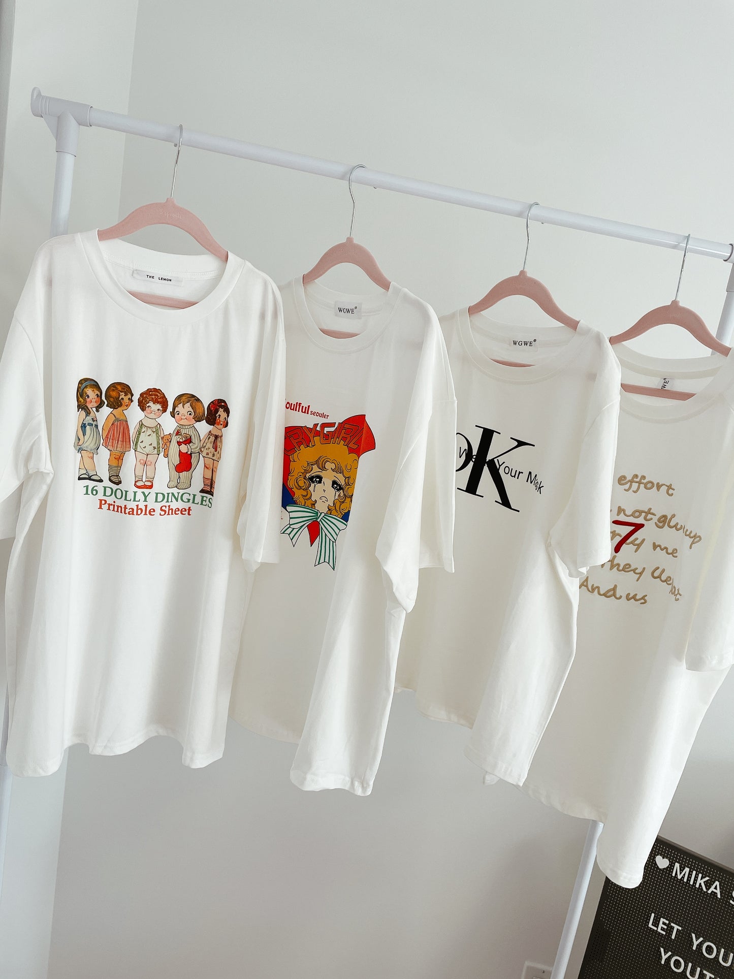 Slogan Simple Soft Cotton Tee