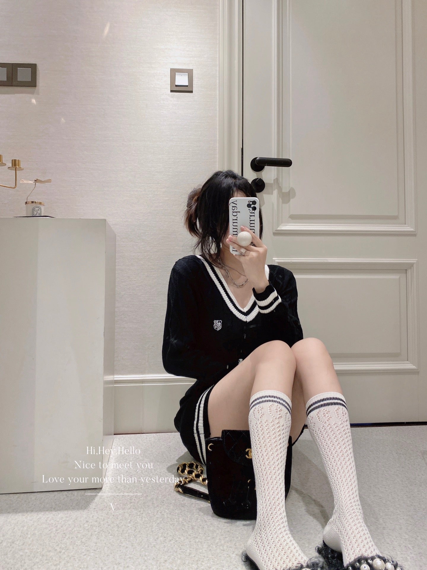 High School Knit Dress