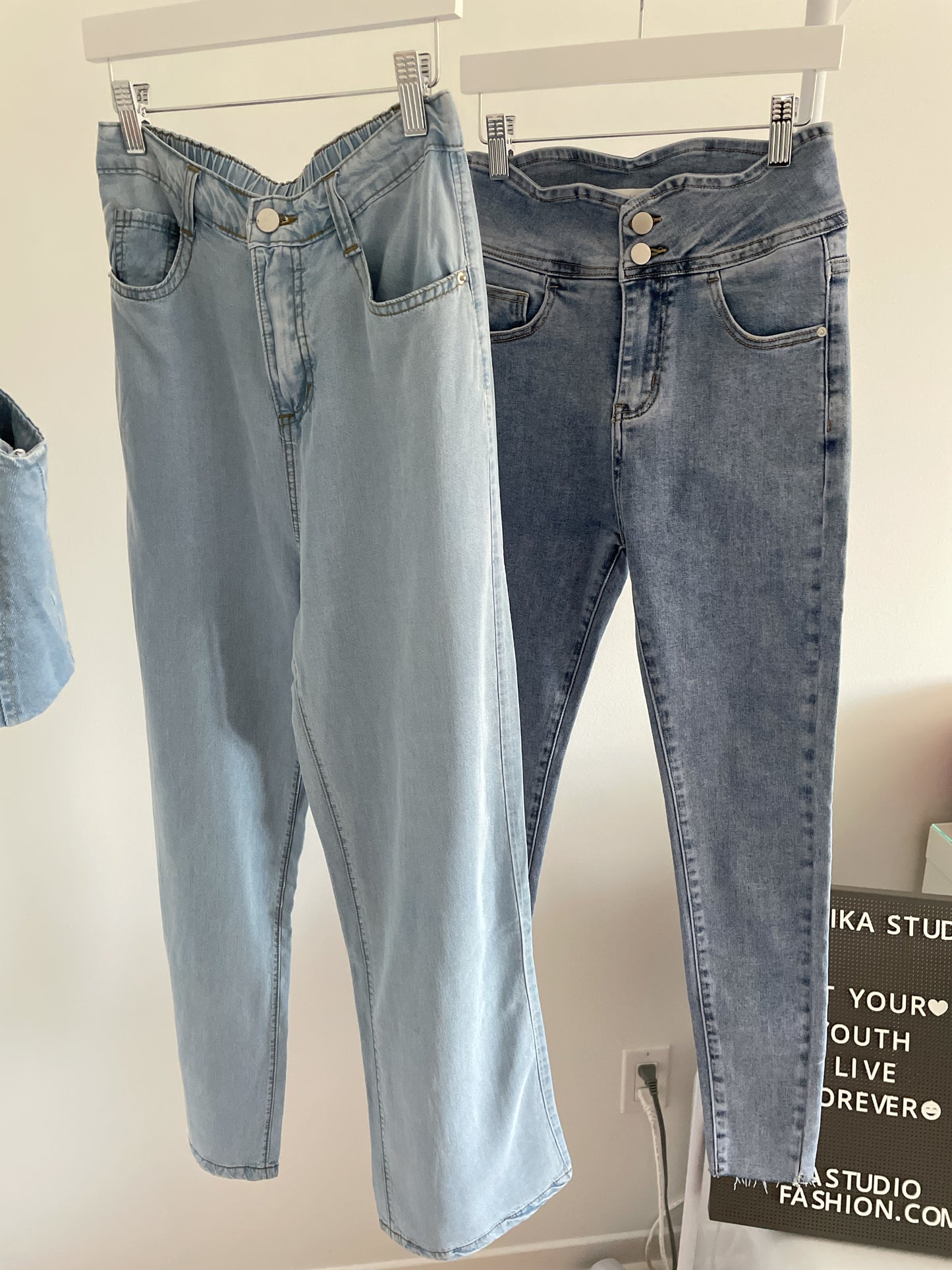 High Rise Skinny Jeans
