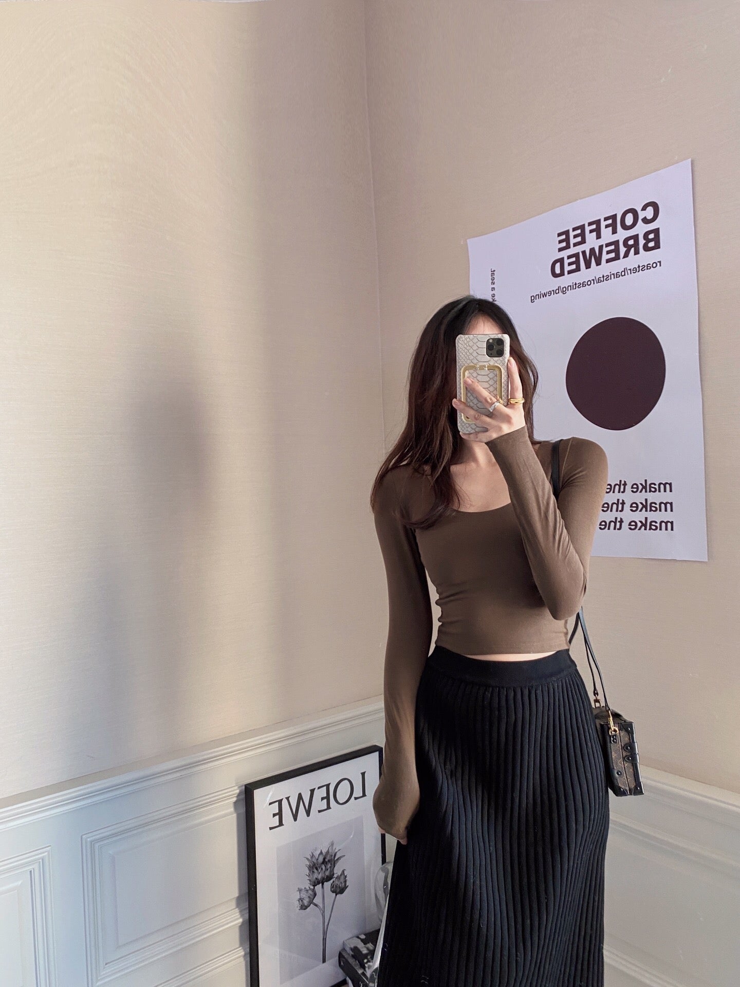 Scoop Neck Cotton Tee