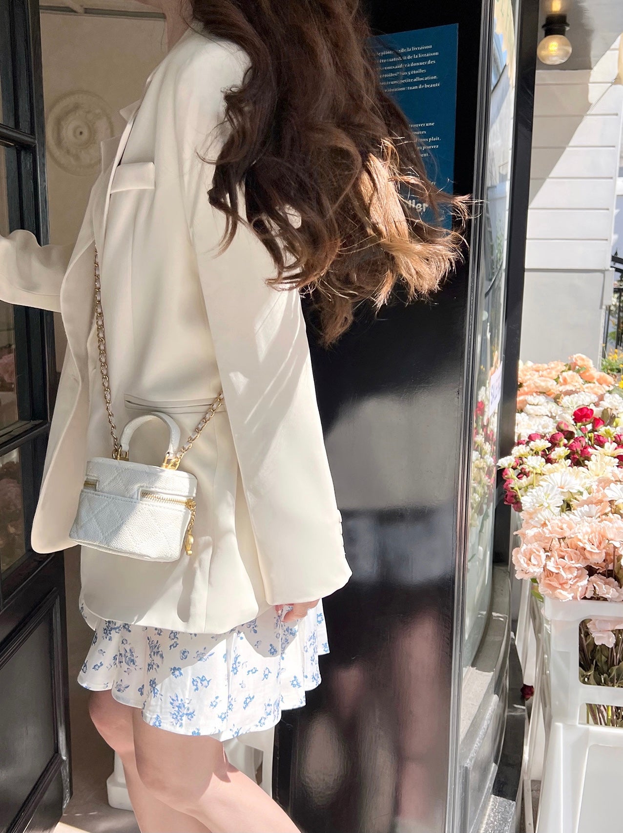 Weekend Relaxed Cream Blazer