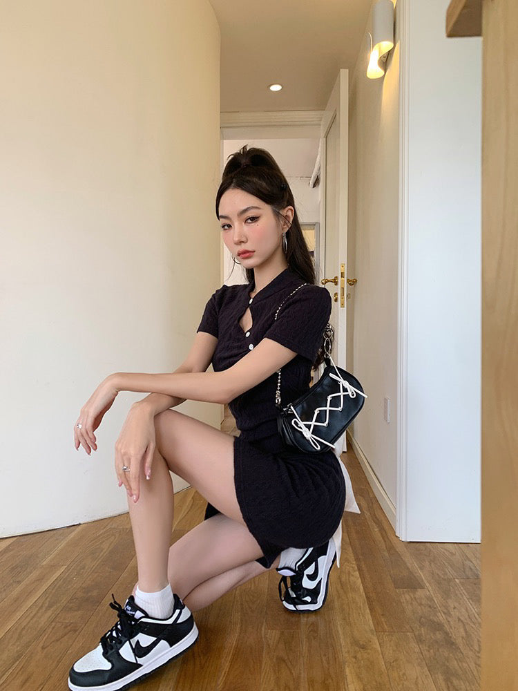 Modern Back Hollow Cheongsam