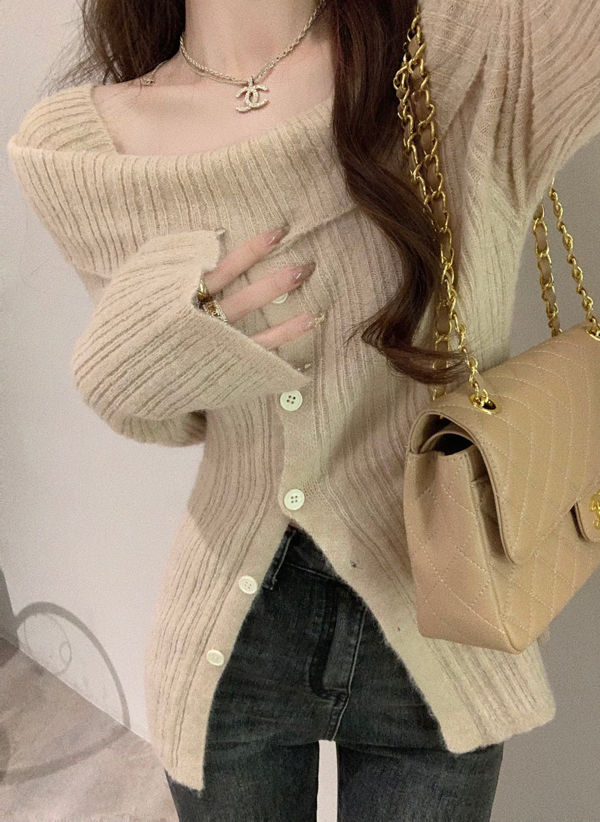 Soft Ribbed Knit Top