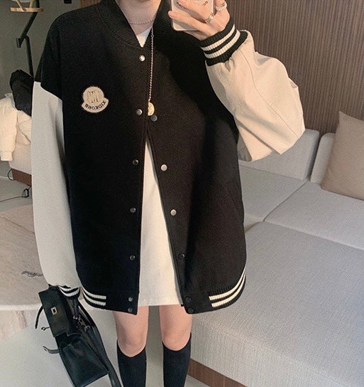 Oversized Baseball Jacket