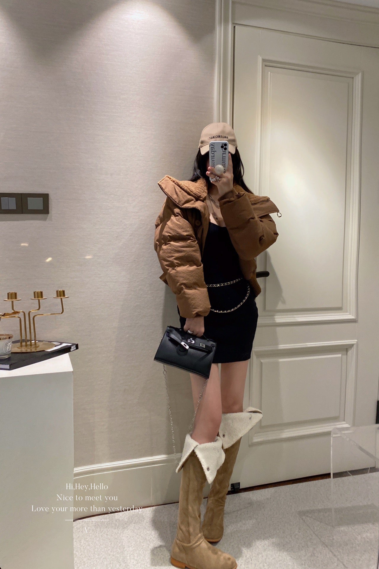 Padded Warm Short Jacket
