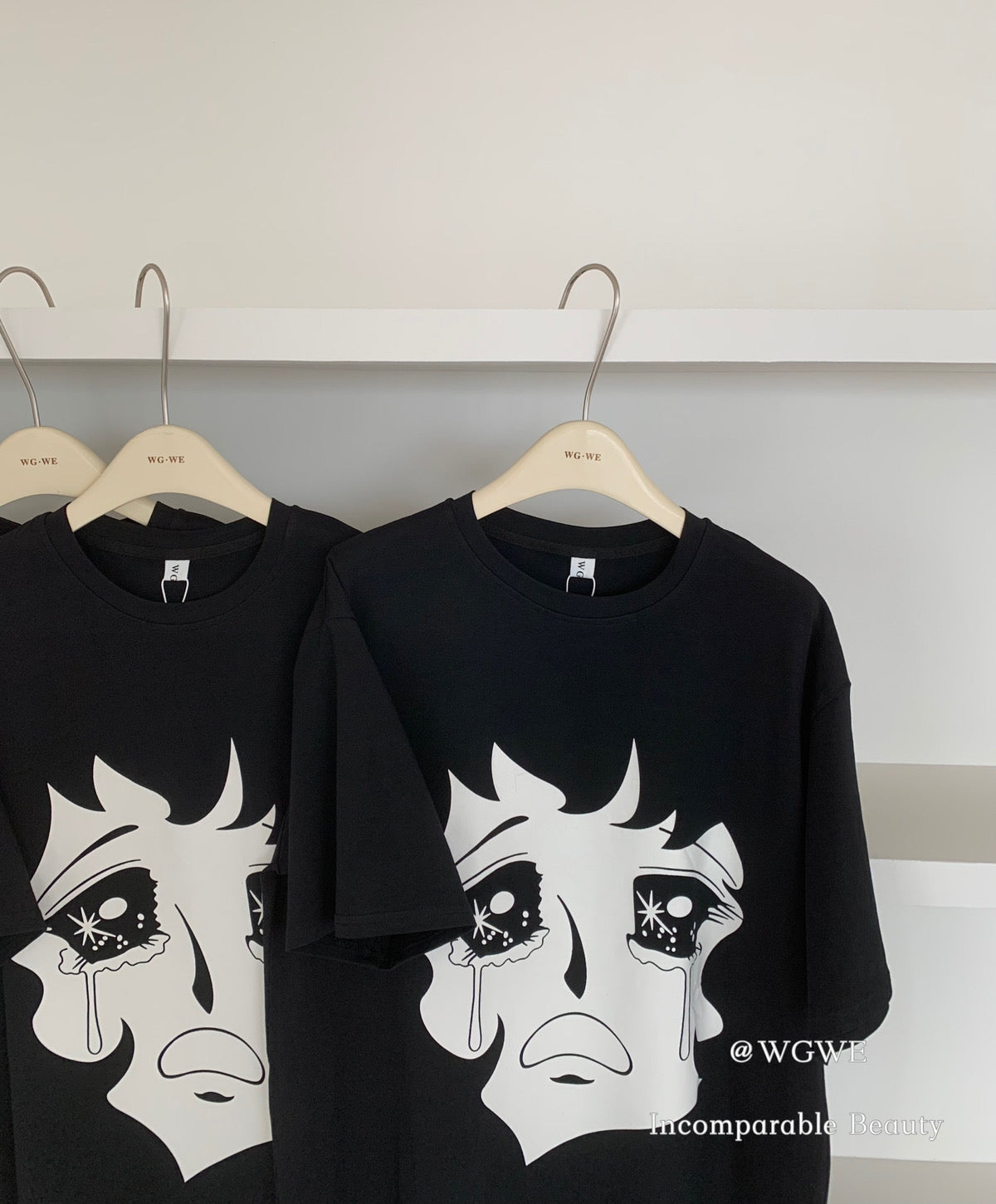 Comic Girl Oversized Tee