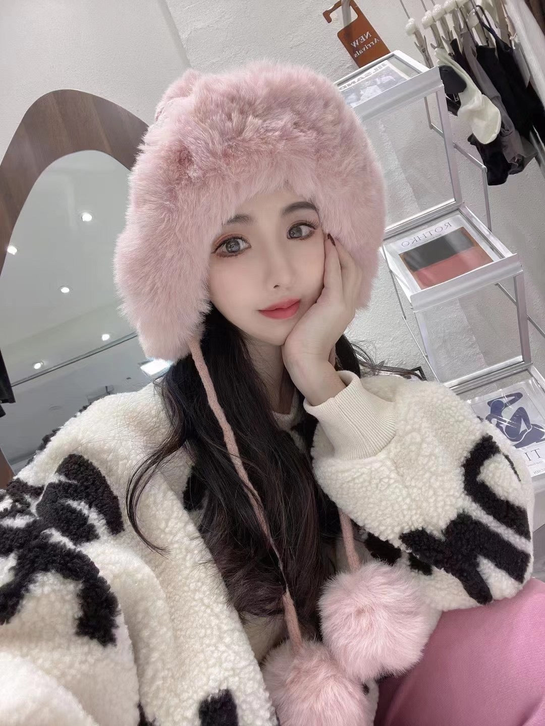 Lovely Fleece Lined Hat