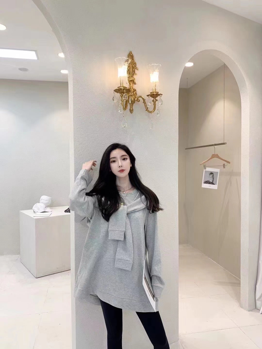 Tie Ribbon Sweatshirt