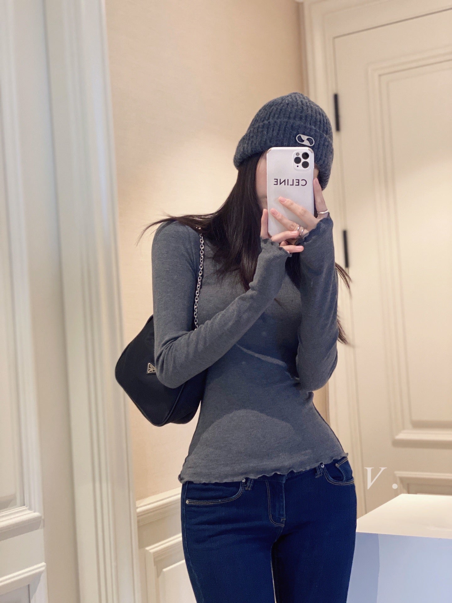 Turtleneck Ribbed Heattech