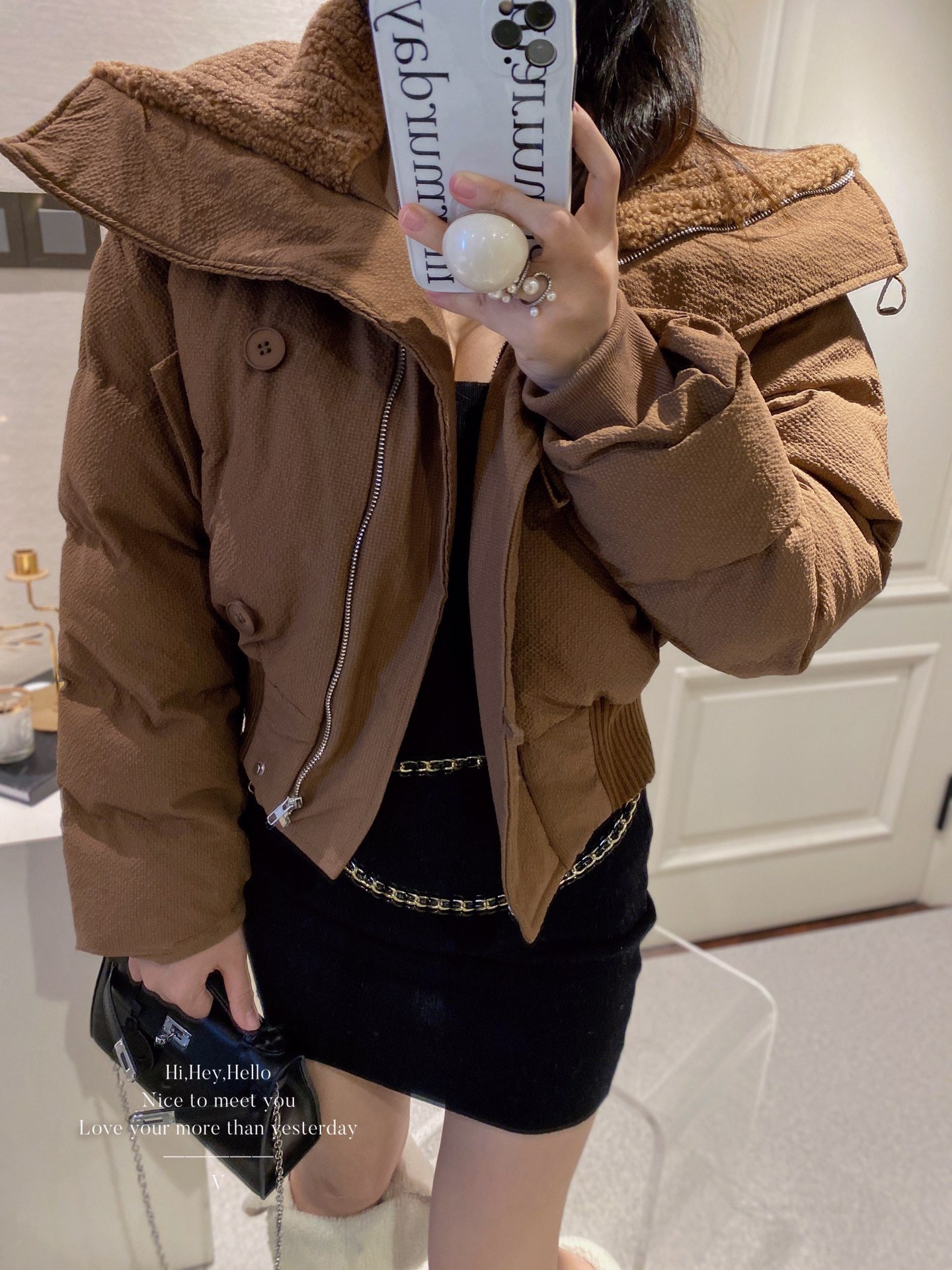 Padded Warm Short Jacket