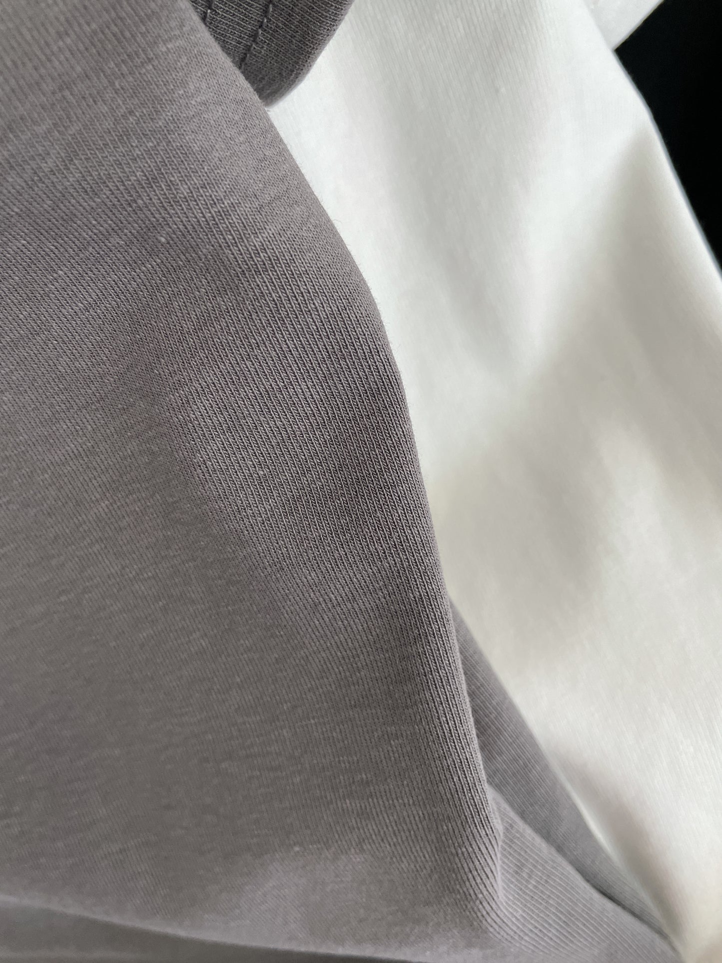 Square Neck Cropped Cotton Tee