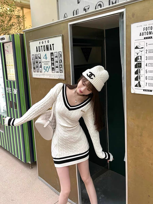 Preppy Knit Dress
