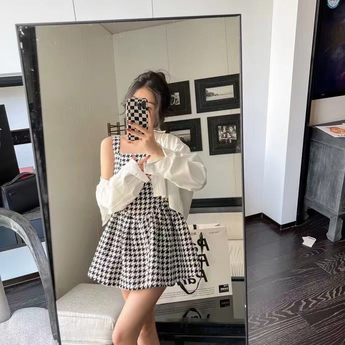 Batwing Sleeves Cropped Blouse