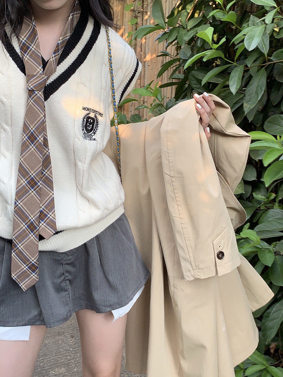 Preppy Knit Vest
