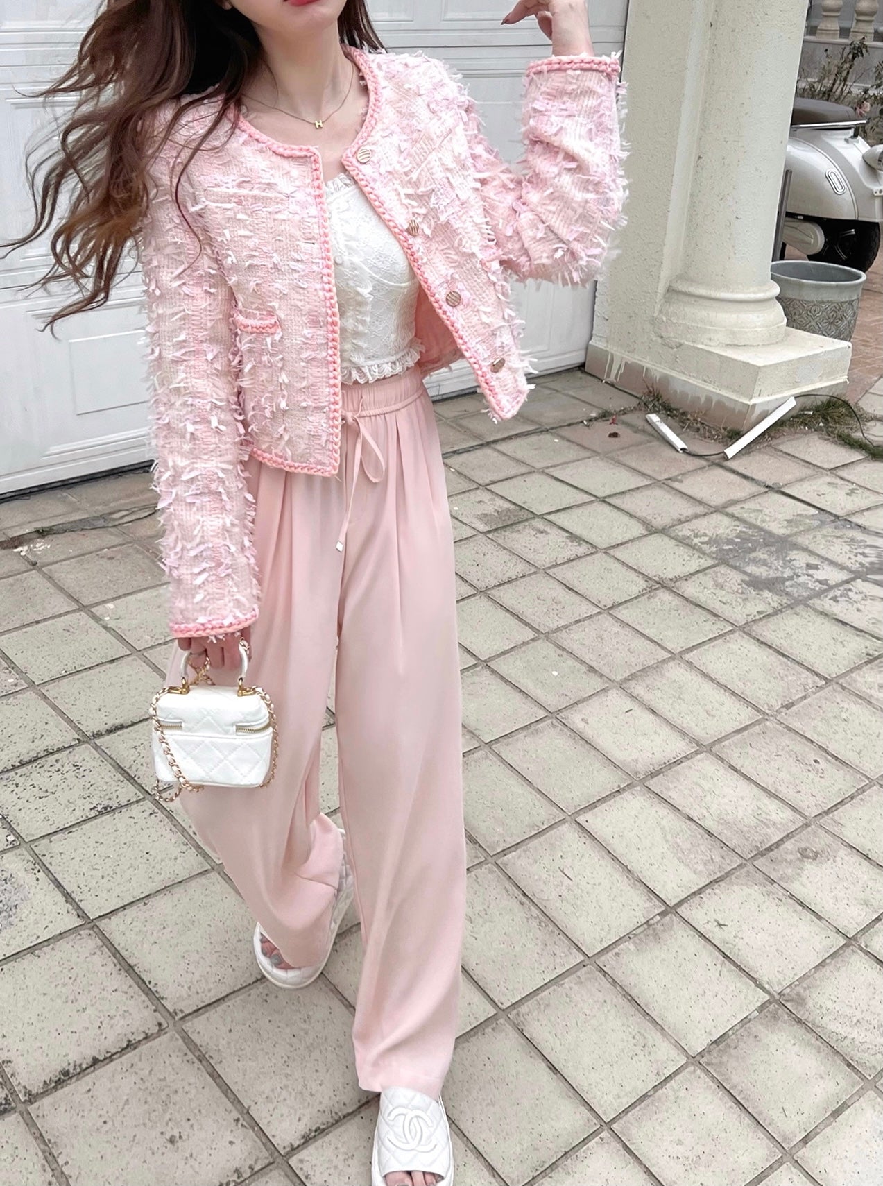 Peach Relaxed Air Pants