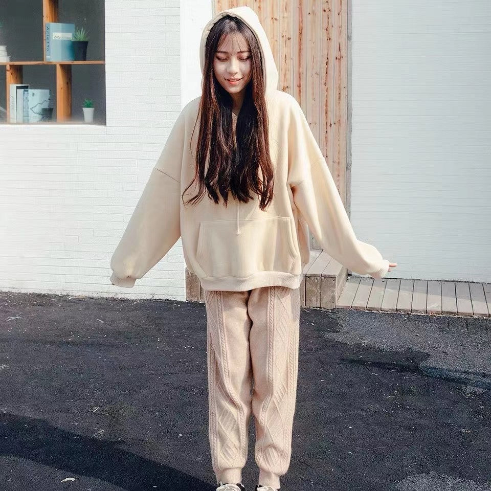 Cable Knit Sweatpants