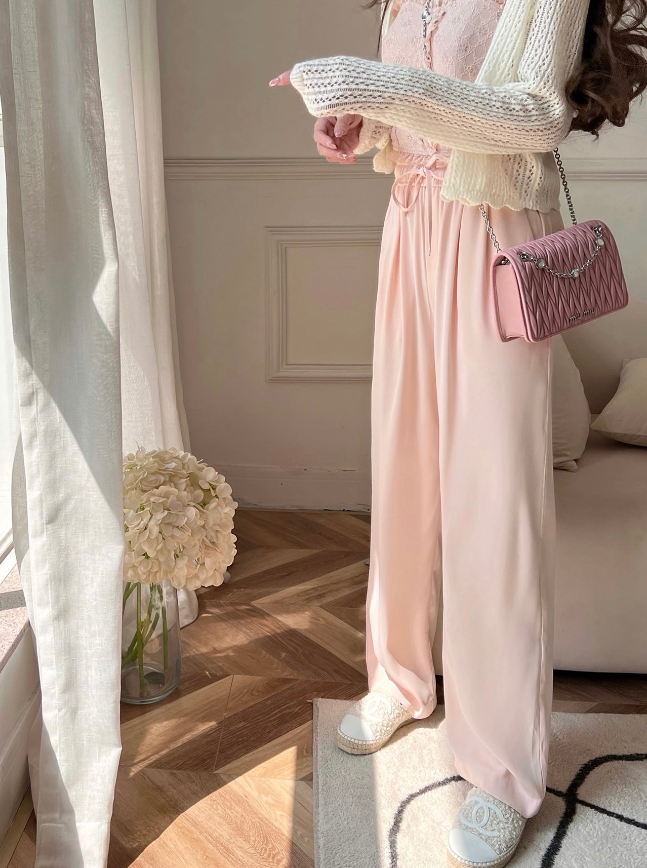 Peach Relaxed Air Pants