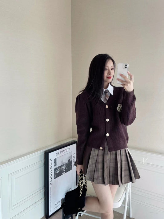 Preppy 4-pieces Uniform Set