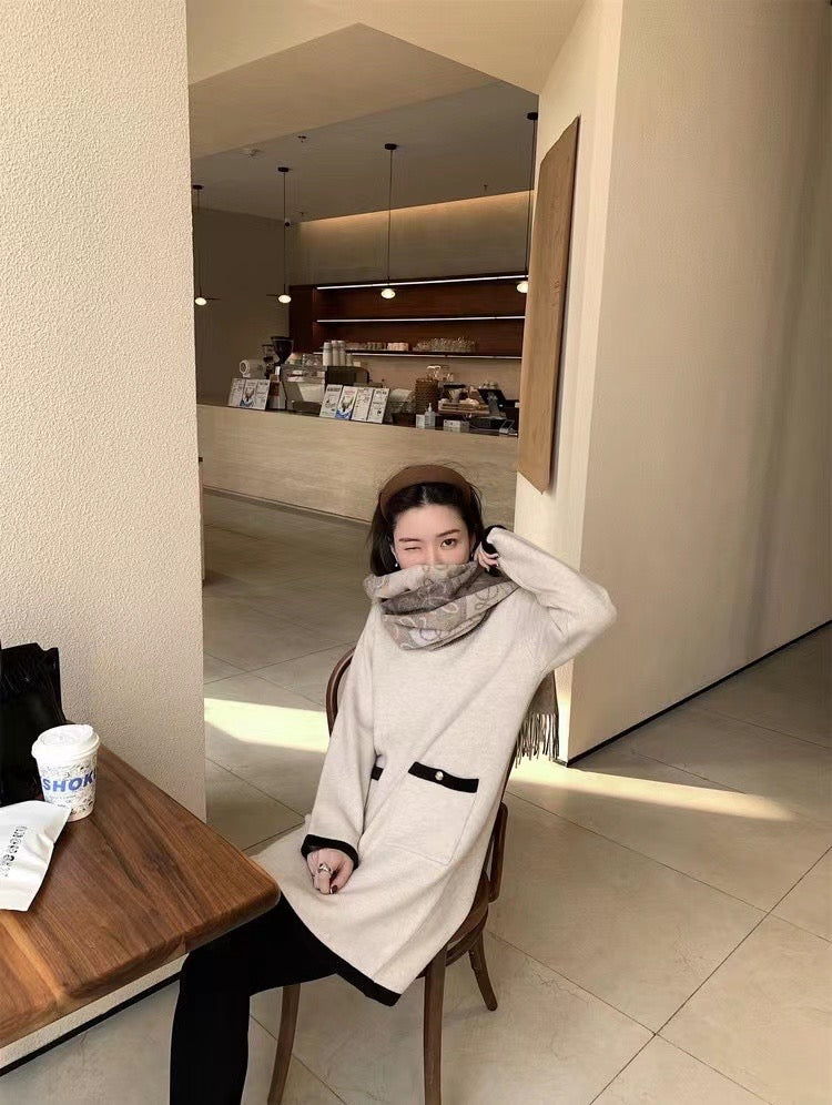 Chanel Style Knit One Piece