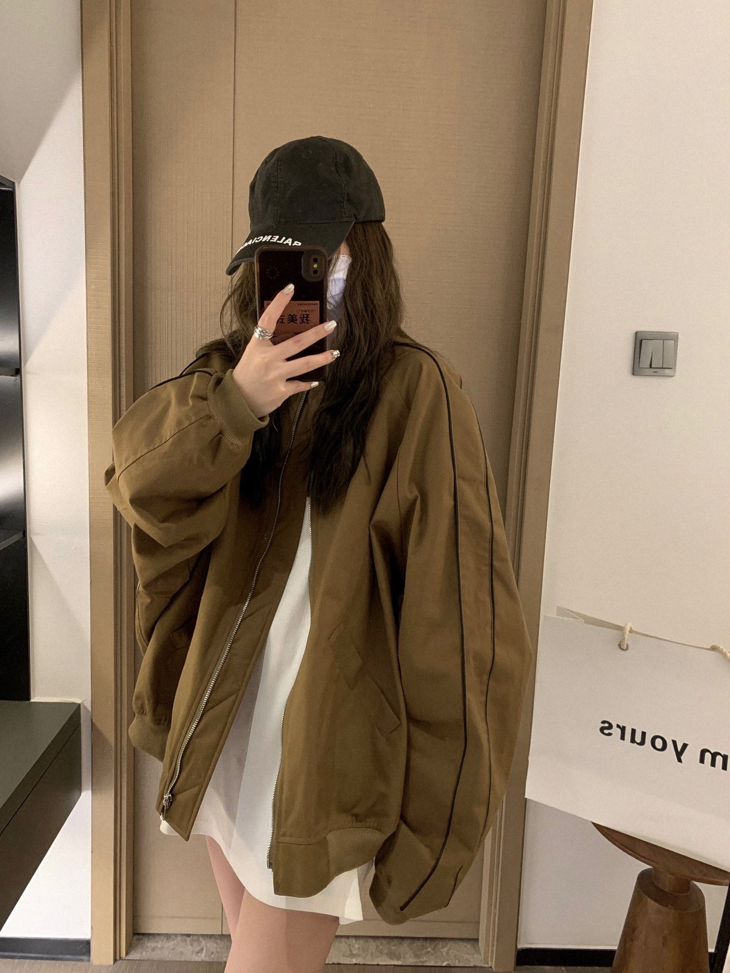 Oversized Varsity Jacket