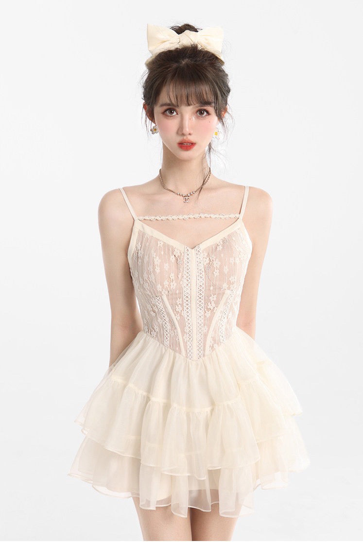 Bustier Cami Layered Dress