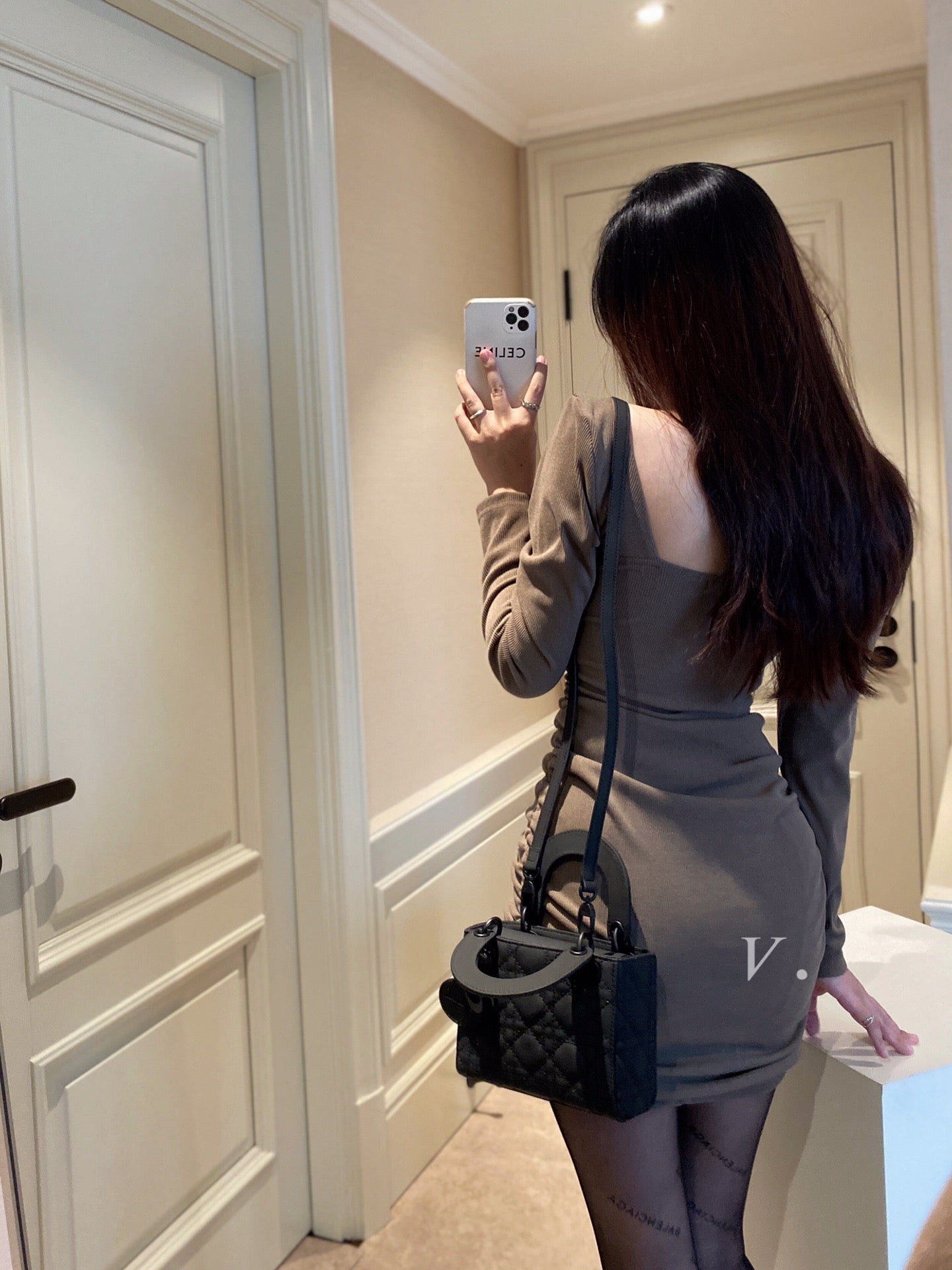 Fleece Lined Bodycon Dress