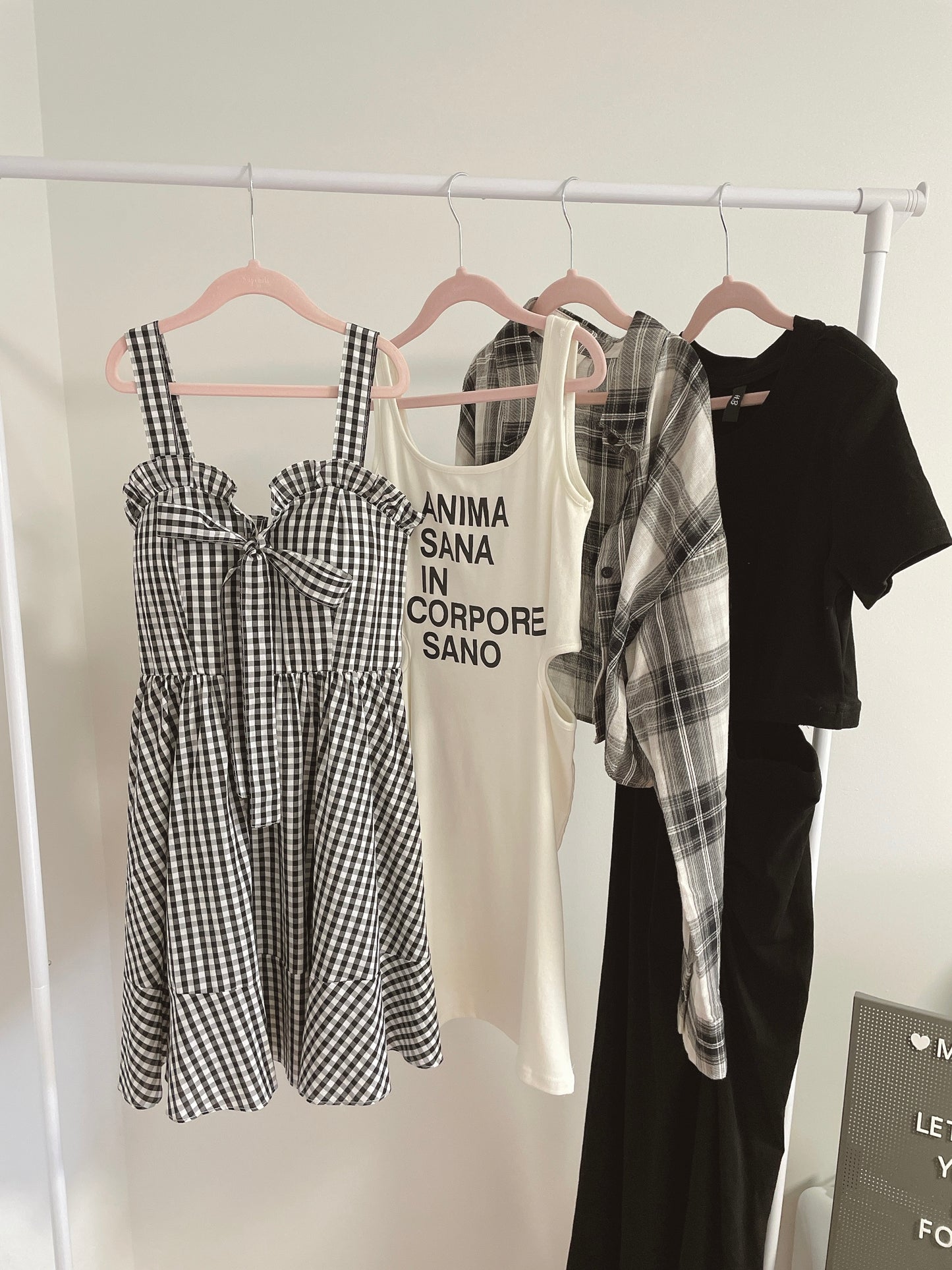Vintage Plaid Midi Dress