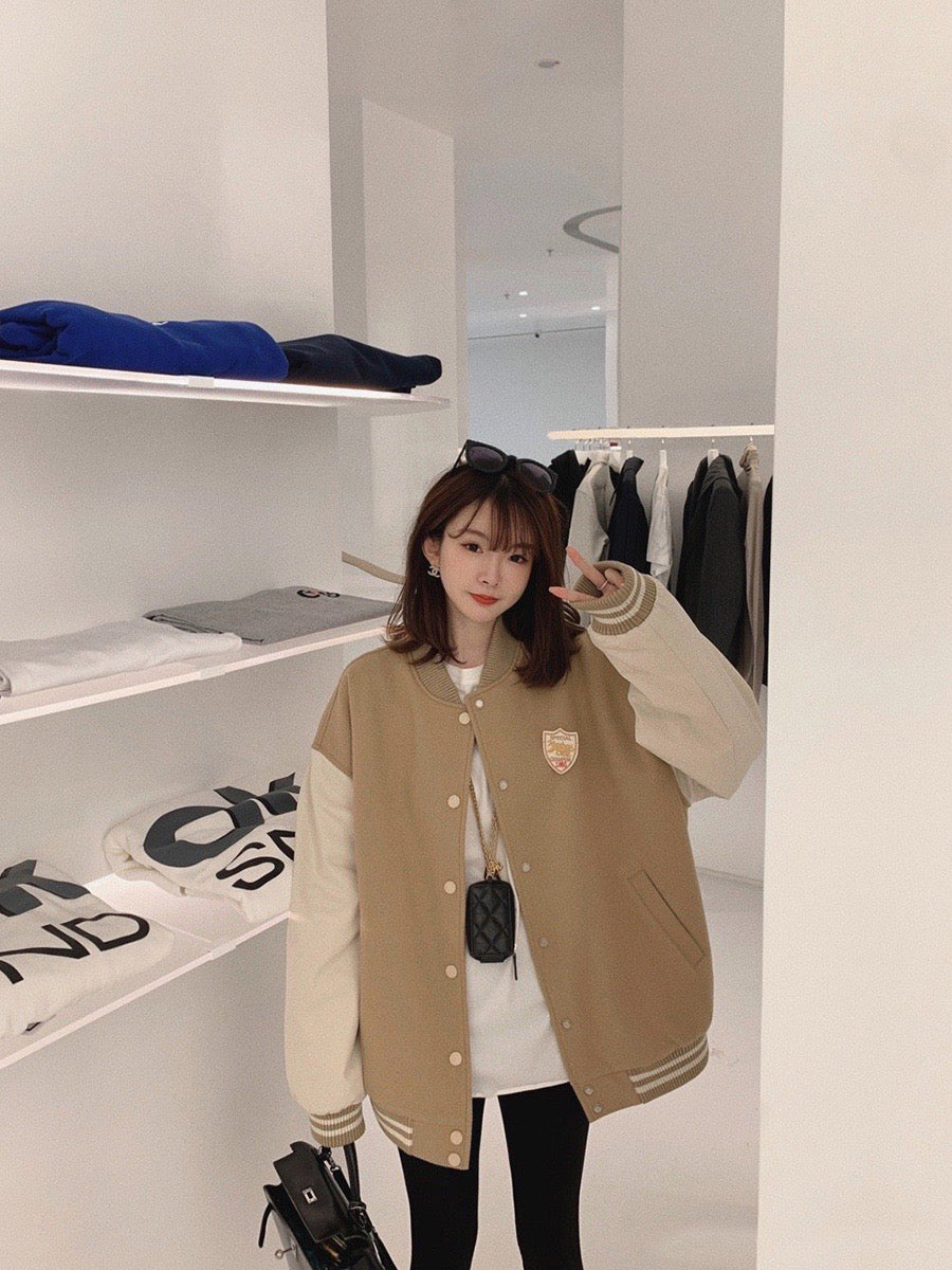 Oversized Baseball Jacket