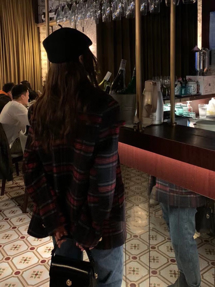 Vintage Plaid Jacket