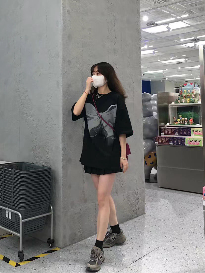 Large Ribbon Oversized Tee