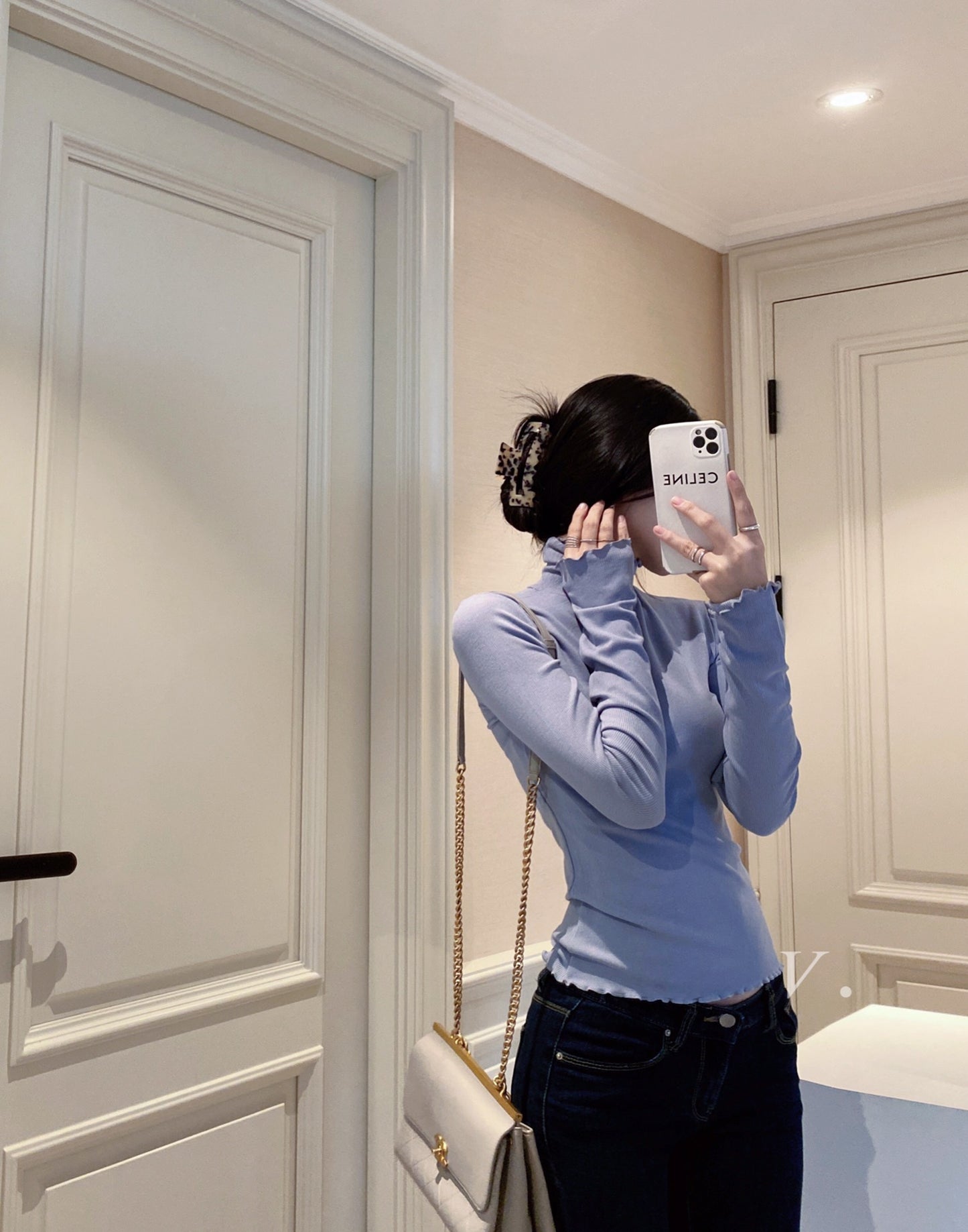 Turtleneck Ribbed Heattech