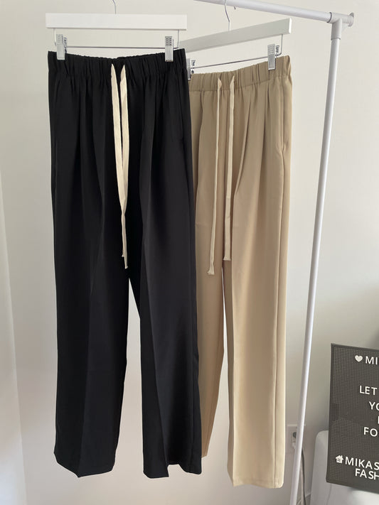 Elasticated Side Pocket Casual Trousers