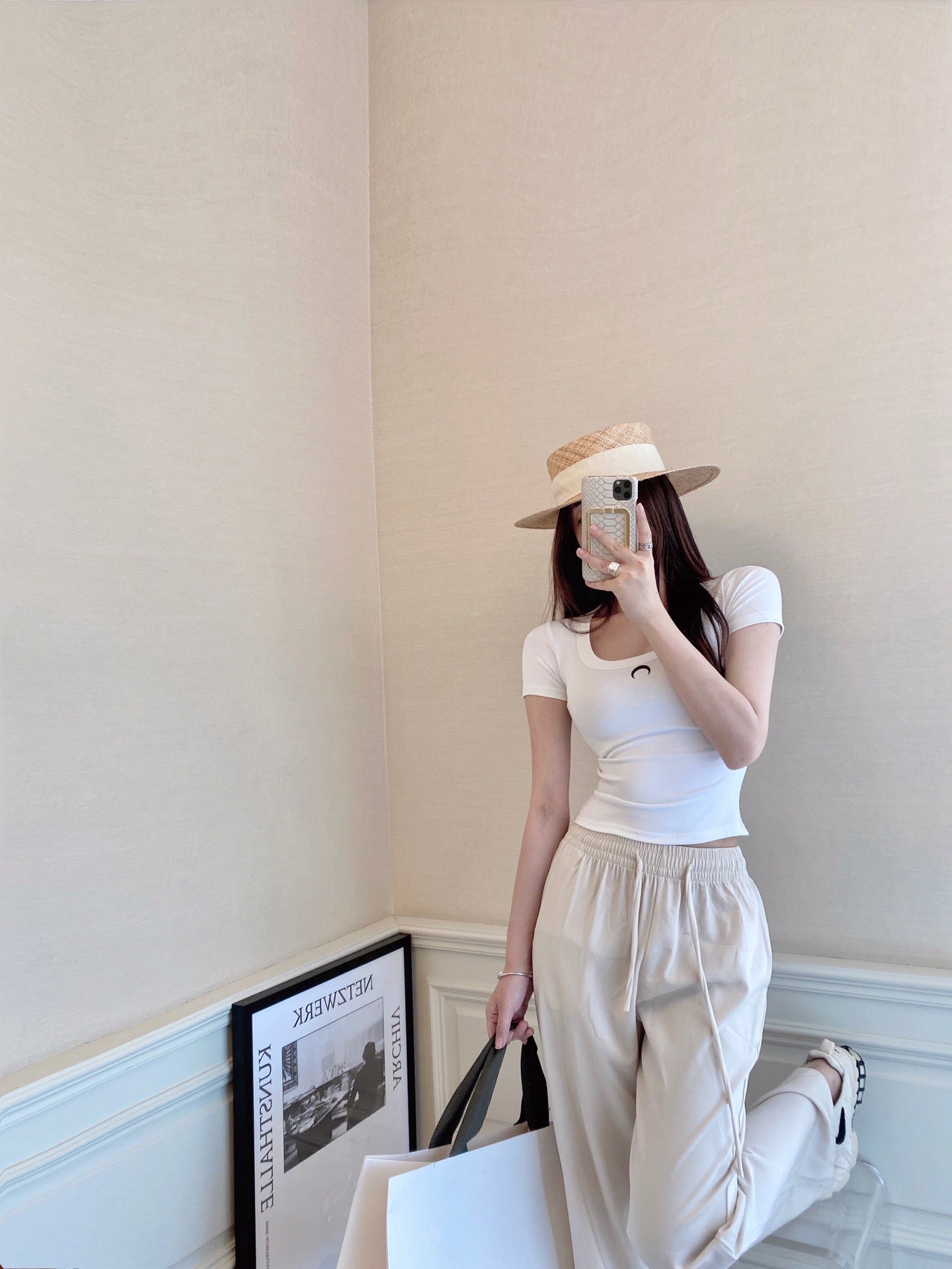 Small Moon Slim Tee