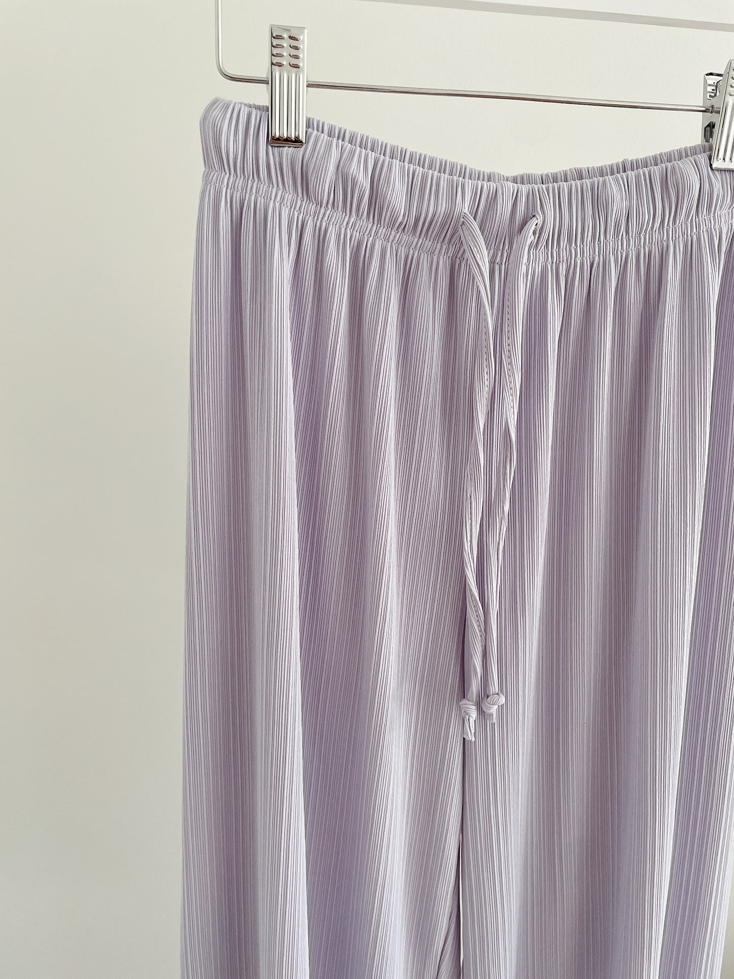 Taro Ribbed Relaxed Wide Legs Pants