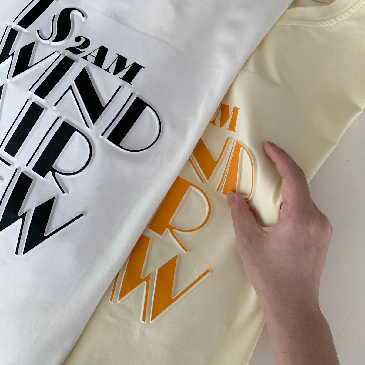 3D Letters Oversized Tee
