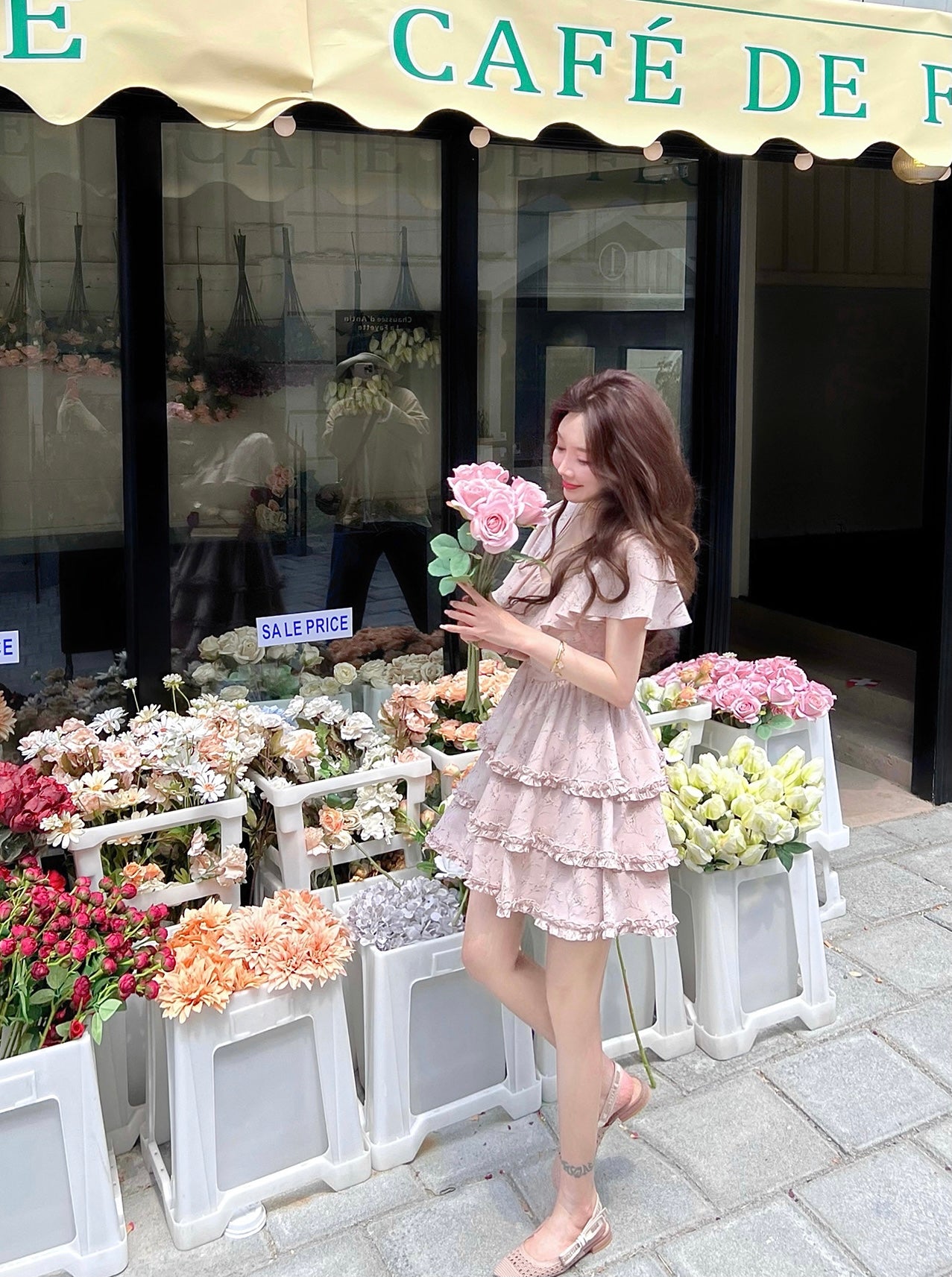 Sakura Layered Dress