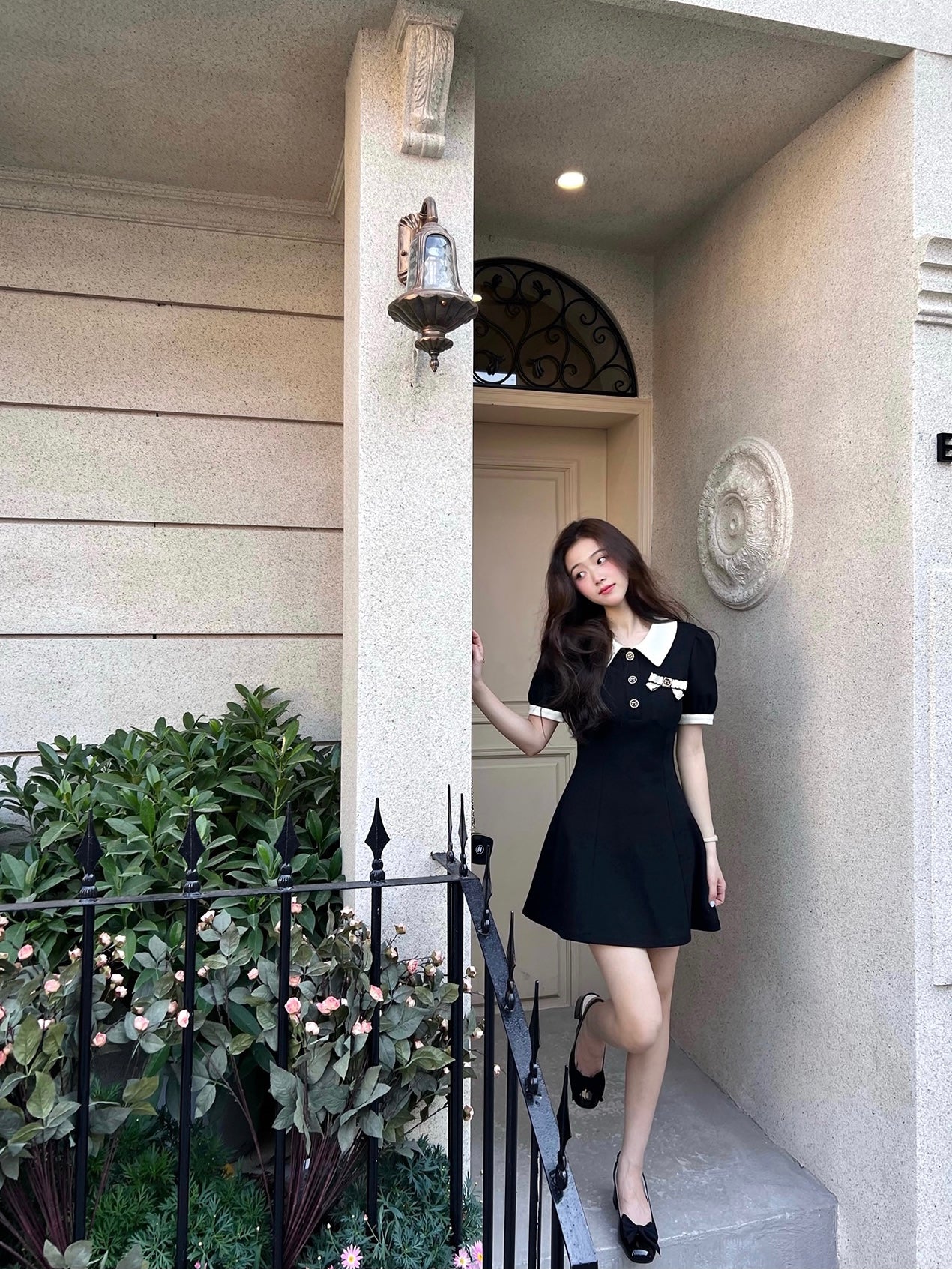 Vintage Polo Ribbon Pin Dress