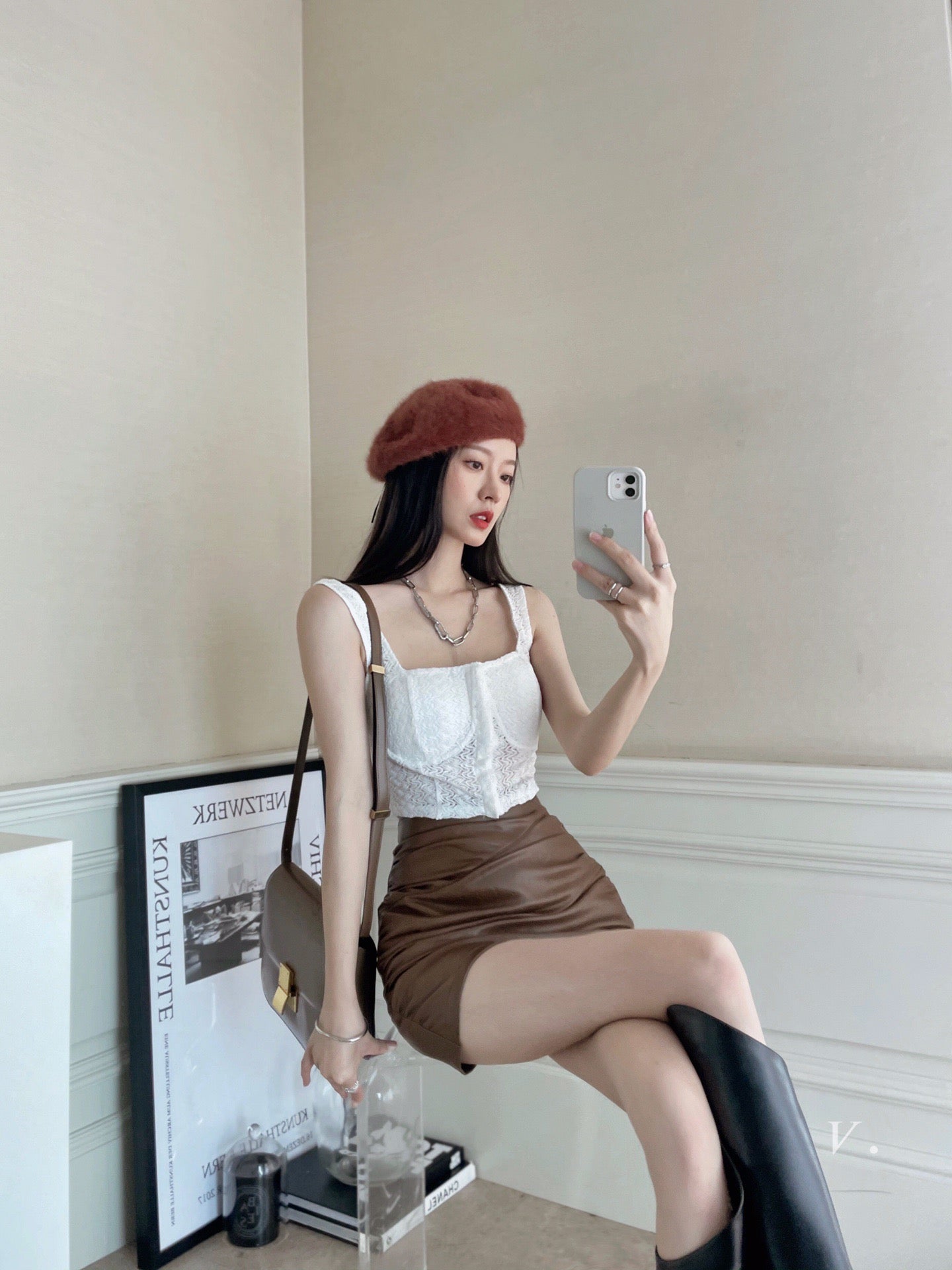 Pointelle Tank Top