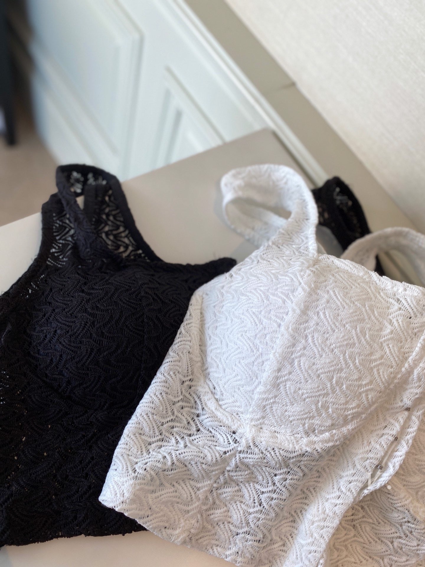 Pointelle Tank Top