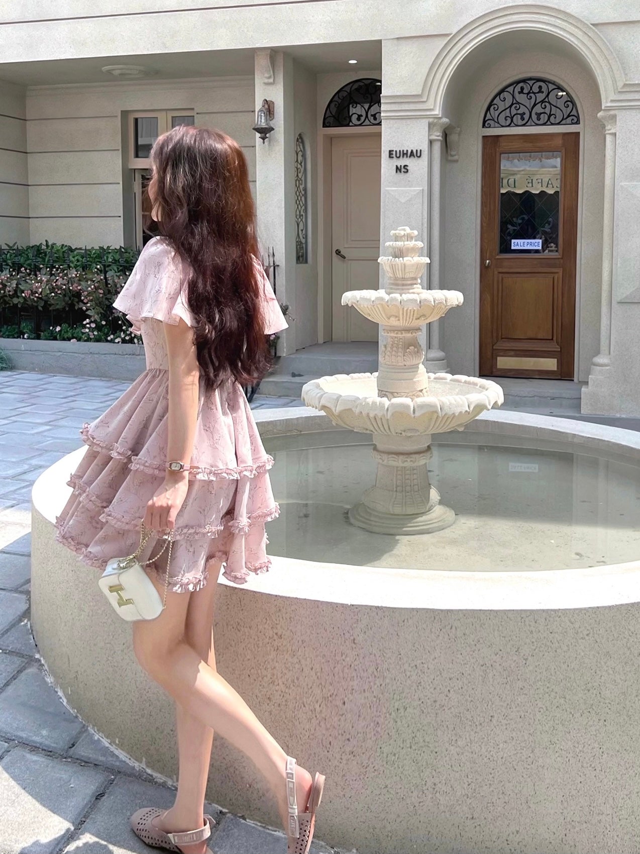 Sakura Layered Dress