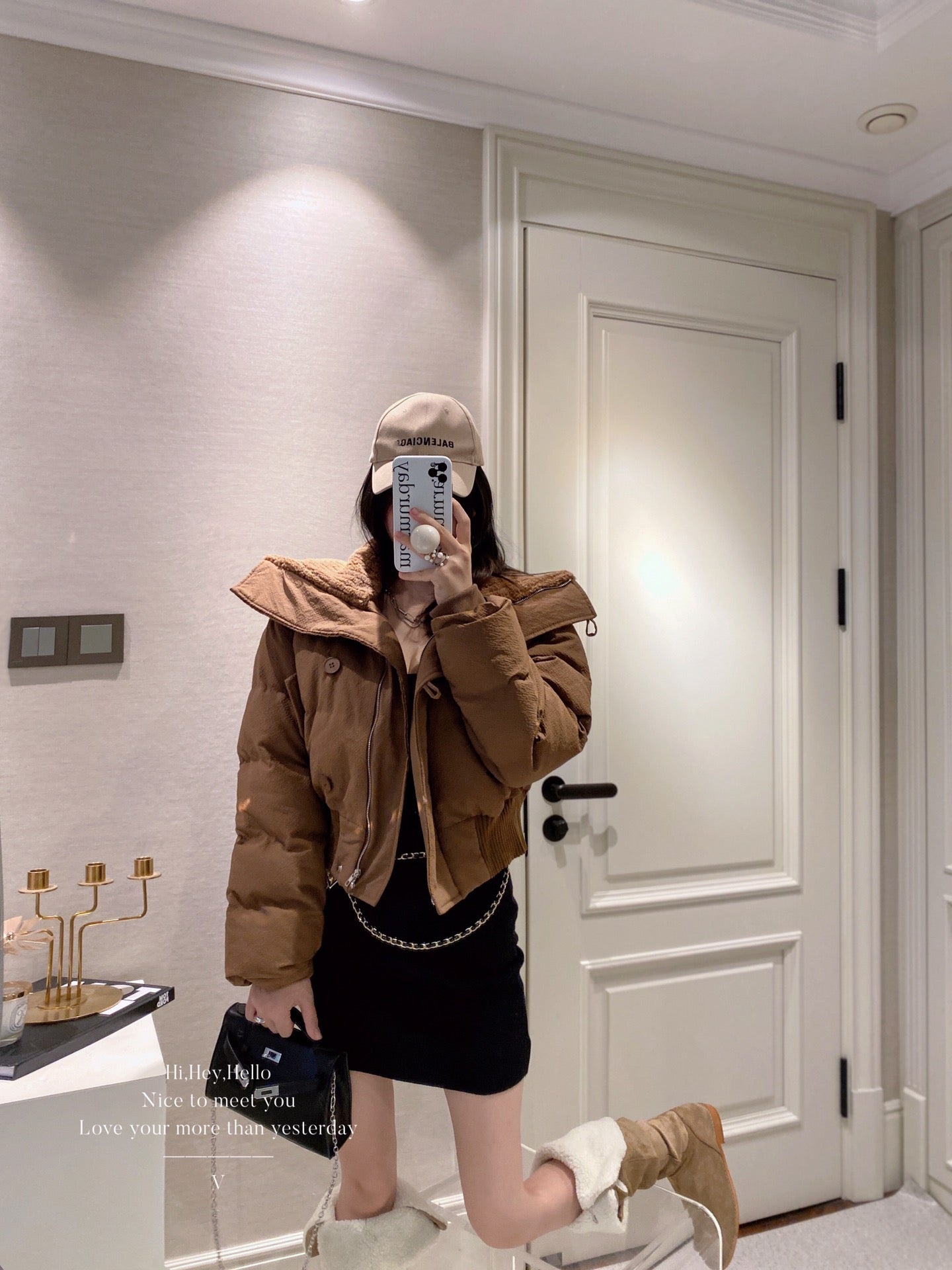 Padded Warm Short Jacket