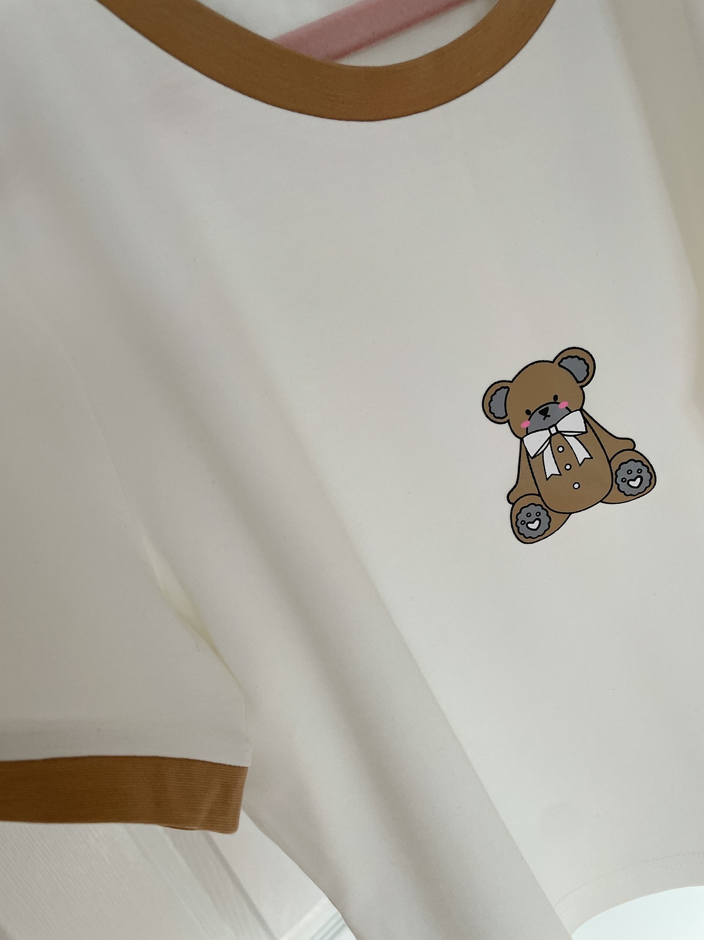 Cute Bear Soft Cropped Tee
