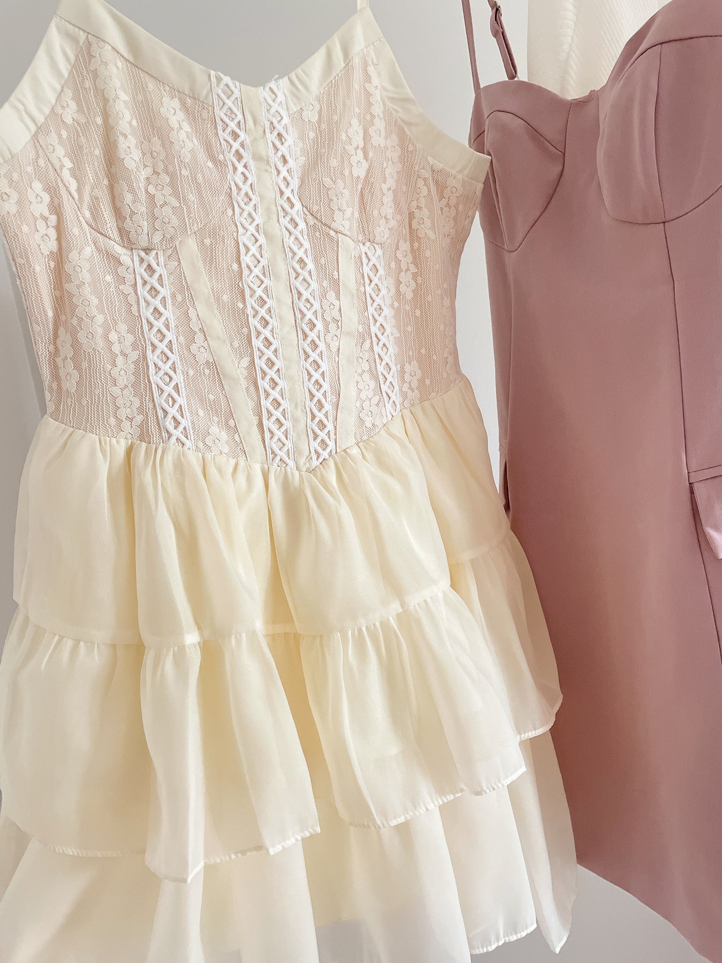 Bustier Cami Layered Dress