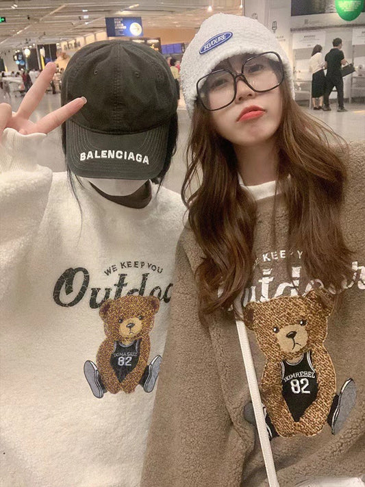 Berber Fleece Bear Sweatshirt