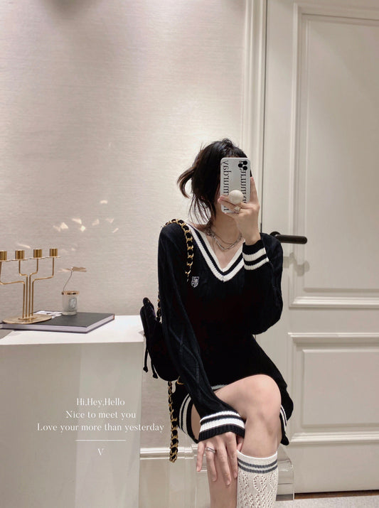 High School Knit Dress